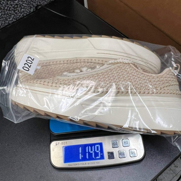 Skechers Cordova Saw Day Off Sneakers Shoes Women 9 Beige Natural SN 185240 New - Picture 9 of 9